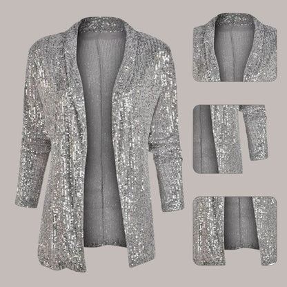 Mystic | Glitter Blazer with Relaxed Fit