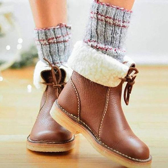 Ella - Durable winter boots with cozy fur lining