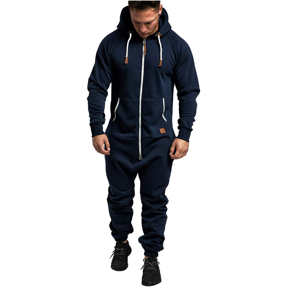 Jack | Fleece jumper with hood for men