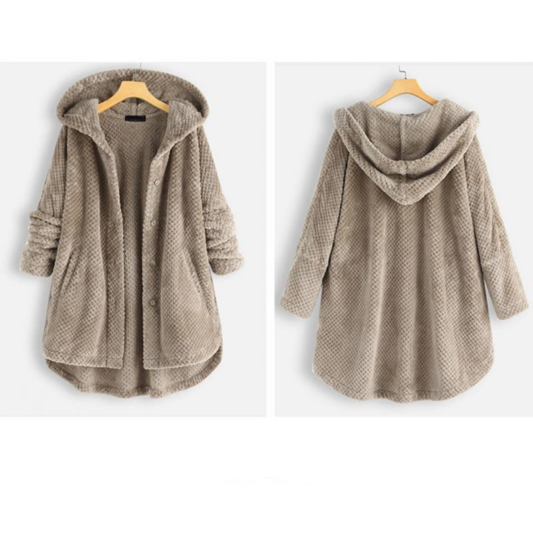 Frosted Luxe | Cozy fleece jacket for women