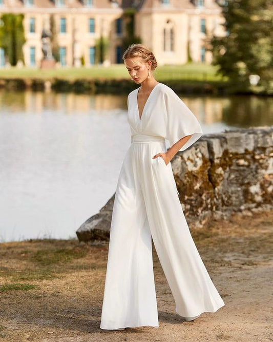 Serene - Casual Women's Jumpsuit with Wide Legs