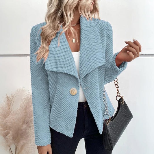 WarmElegance - Elegant Long-Sleeve Cardigan | Stylish Warmth for Every Season