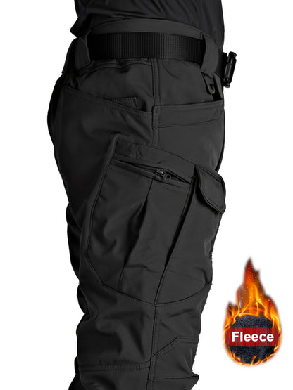 Derina | Fleece-Lined Men's Thermal Cargo Pants