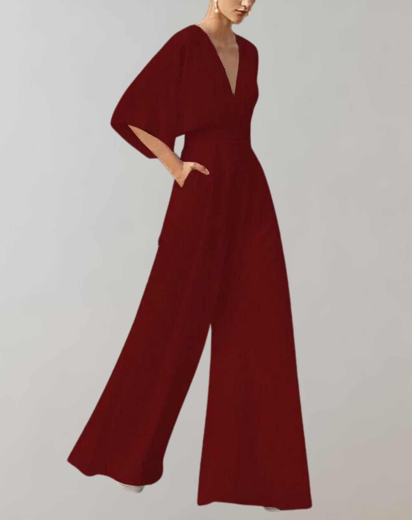 Serene - Casual Women's Jumpsuit with Wide Legs