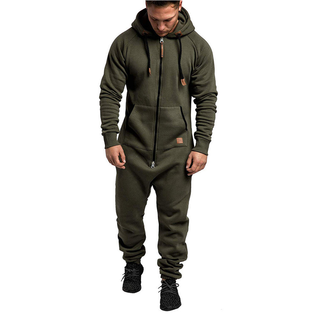 Jack | Fleece jumper with hood for men