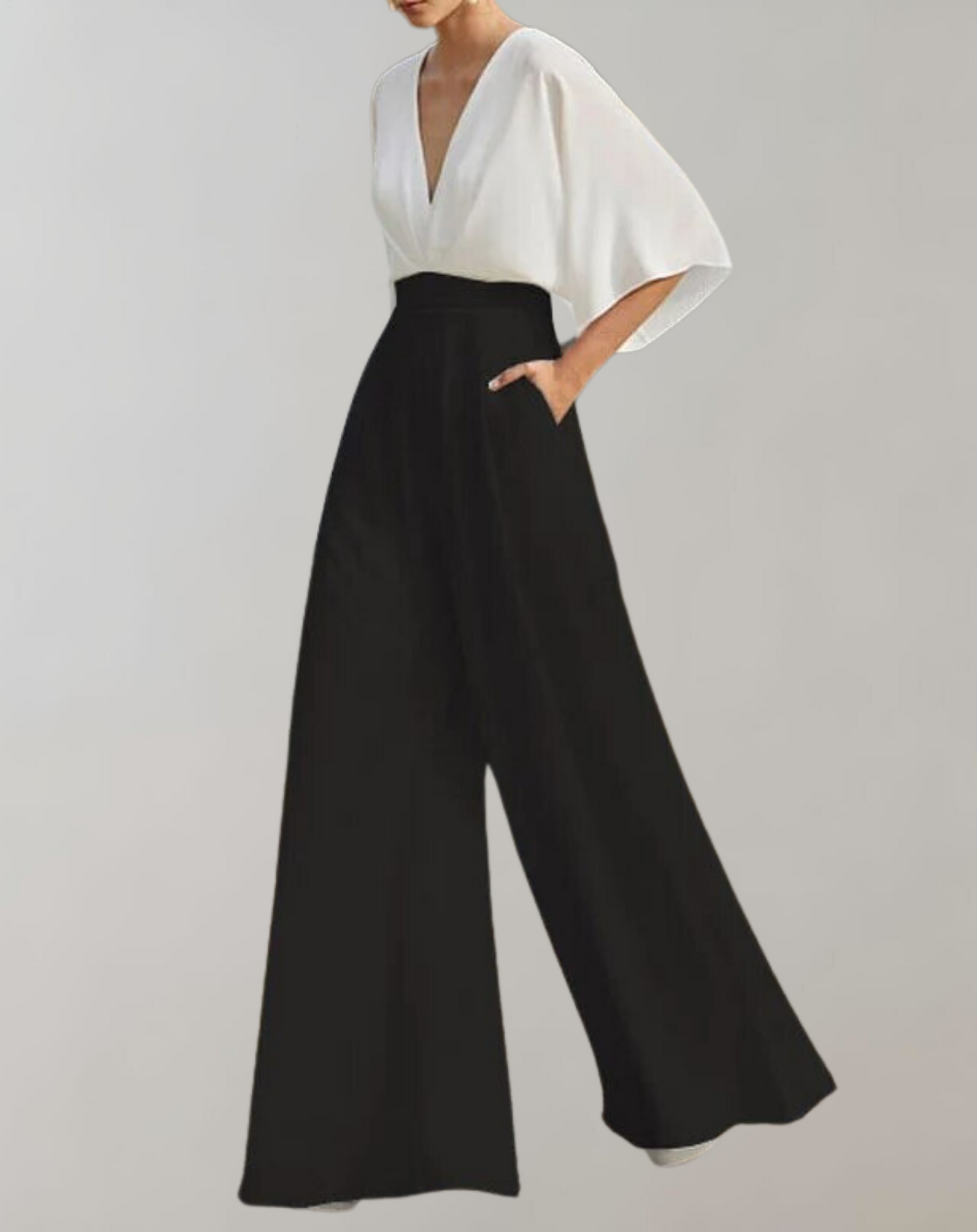 Serene - Casual Women's Jumpsuit with Wide Legs