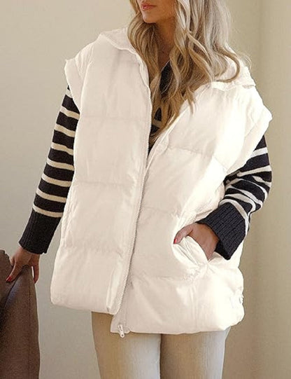 ArcticCharm | Comfortable winter vest with lining