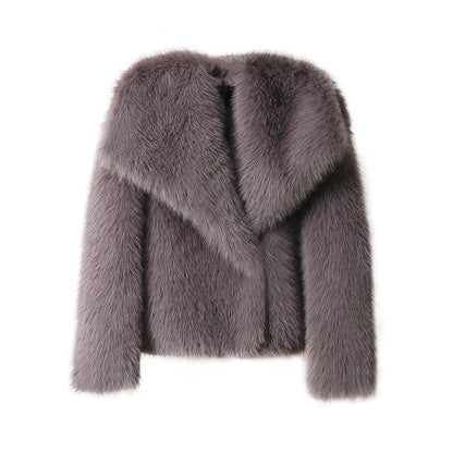 MirageNest | Elegant Women's Fur Coat for Stylish Winter Fashion 2024