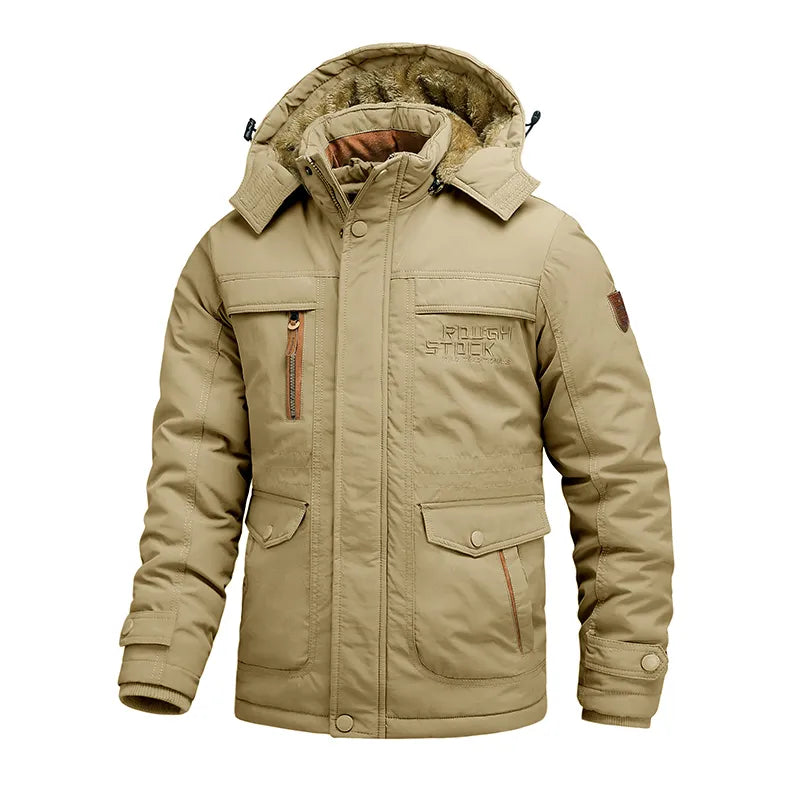 ThermoCoat | thick warm winter jacket for men