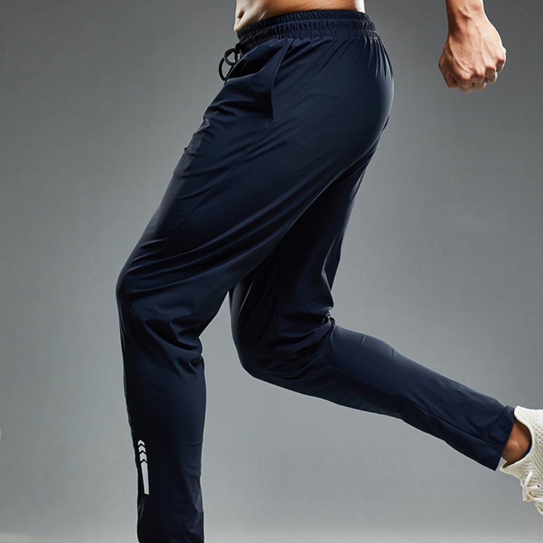 Glisza | Men's Stretch Joggers with Elastic Waistband