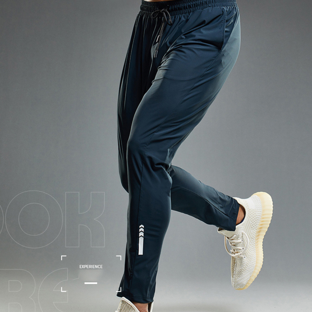 Glisza | Men's Stretch Joggers with Elastic Waistband