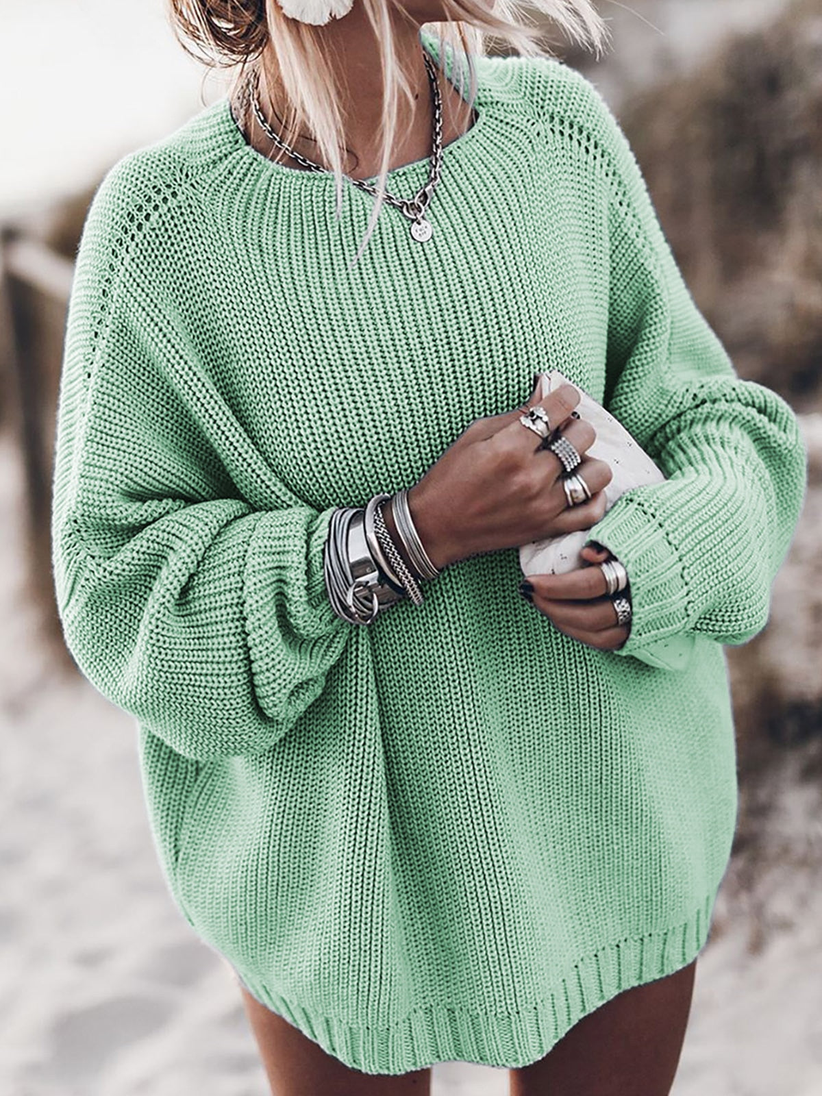 Radiant | Oversized Fall Sweater