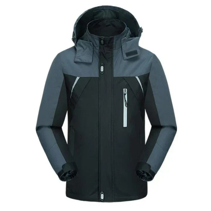 DualShield | Two-tone winter jacket for men