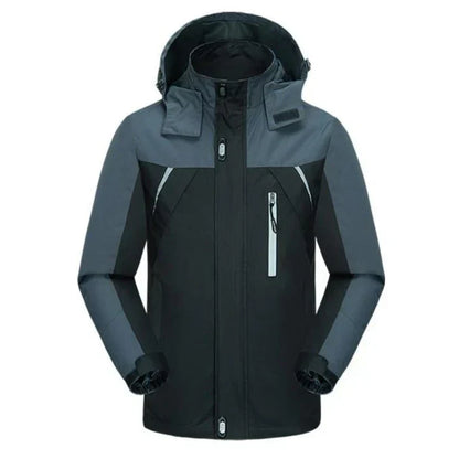 DualShield | Two-tone winter jacket for men