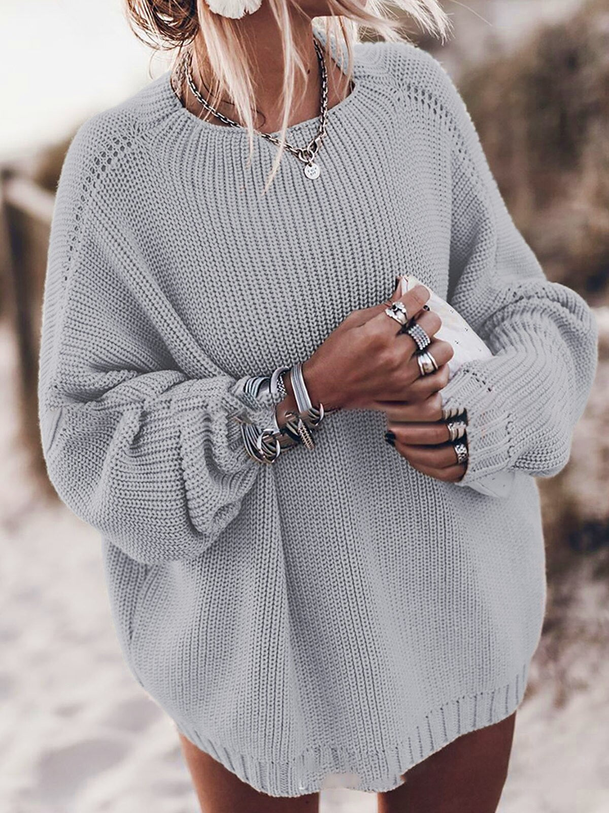 Radiant | Oversized Fall Sweater