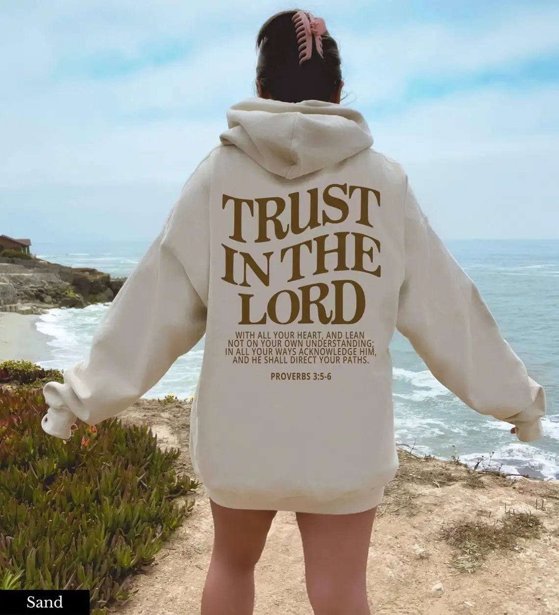 Serene | "Love Like Jesus" Women's Hoodie - Oversized Casual Sweatshirt