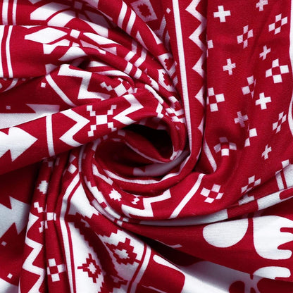 Celeste | Matching Christmas Pajama Sets for the Whole Family in Red and White