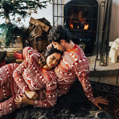 Celeste | Matching Christmas Pajama Sets for the Whole Family in Red and White