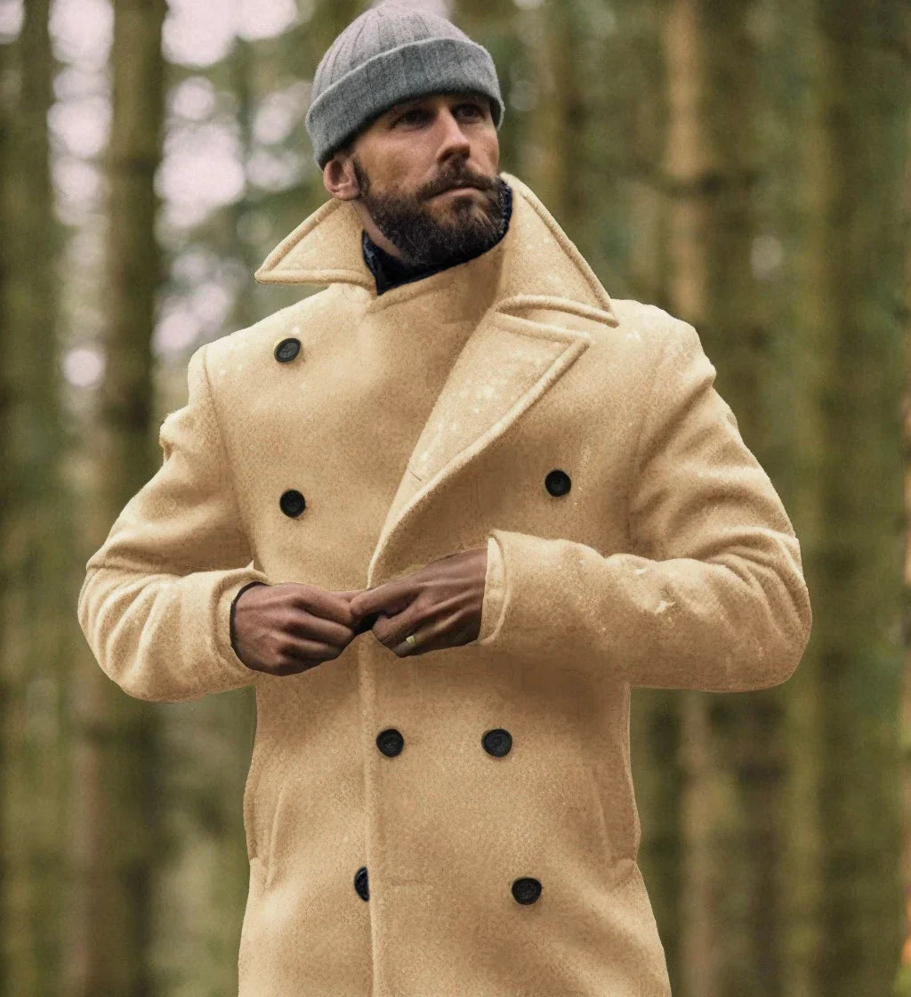 Guard | European Men's Coat Made of High-Quality Cotton