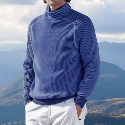 WinterToby | Men's Turtleneck Sweater – Stylish Thick Knit for Cold Days