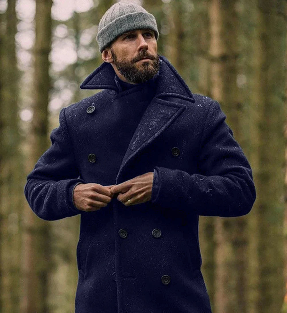 Guard | European Men's Coat Made of High-Quality Cotton