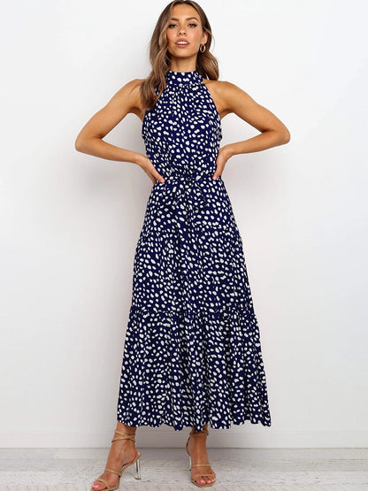 Moonlit - Patterned Elegance Dress