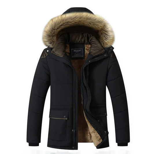 Orbit - Men's Waterproof Winter Parka with Fur Hood