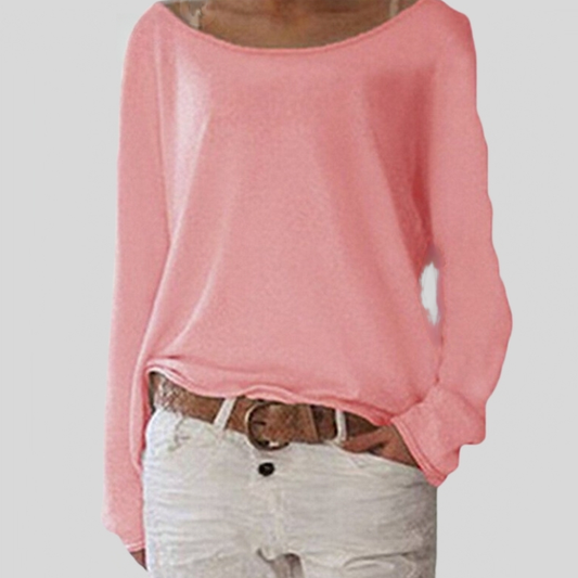 Luxe | Fine Knit Sweater with Round Neck