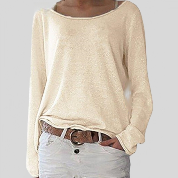 Luxe | Fine Knit Sweater with Round Neck