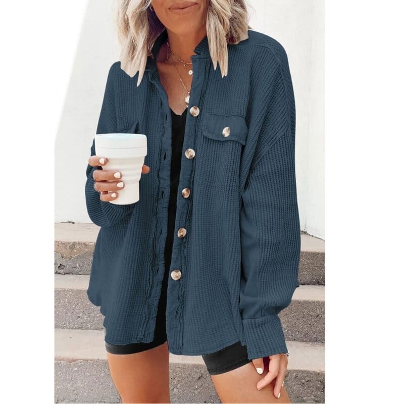 Luna | Corduroy Jacket with Buttons