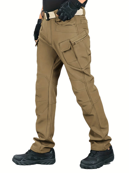 Derina | Fleece-Lined Men's Thermal Cargo Pants