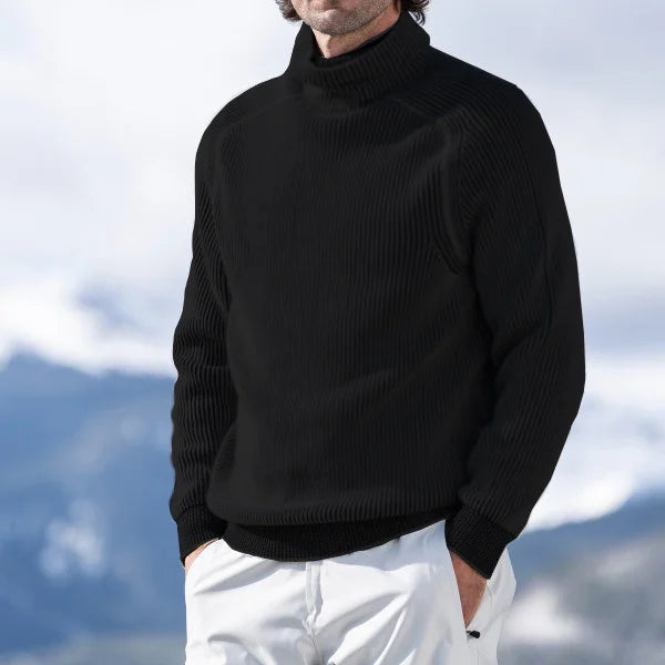 WinterToby | Men's Turtleneck Sweater – Stylish Thick Knit for Cold Days