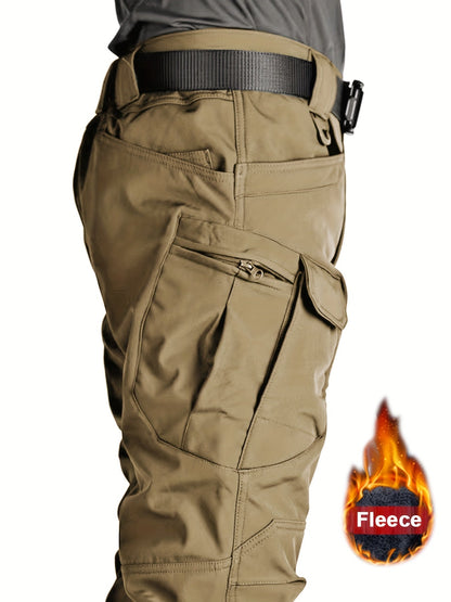 Derina | Fleece-Lined Men's Thermal Cargo Pants