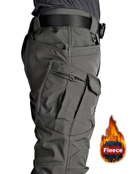 Derina | Fleece-Lined Men's Thermal Cargo Pants