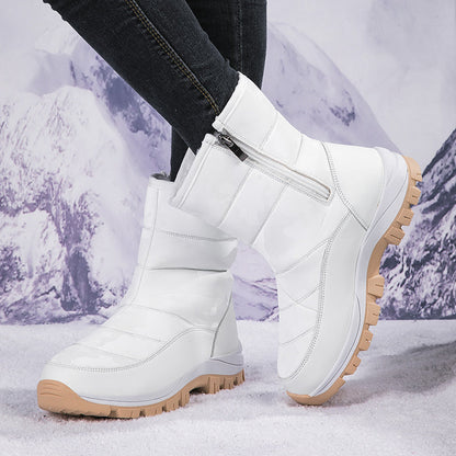 Unelira | Women's Ankle Boots with Side Zipper