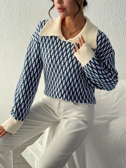 Liora | Stylish Relaxed Fit Sweater - Comfort and Elegance Combined