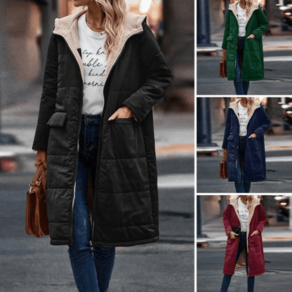 Jenny - Warm parka fleece coat