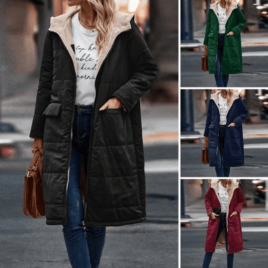 Jenny - Warm parka fleece coat