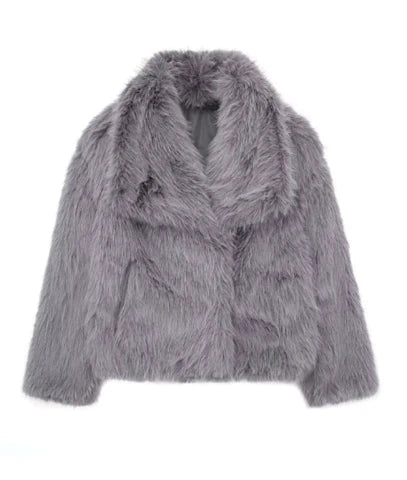 WoolAura | Winter fur jacket for women