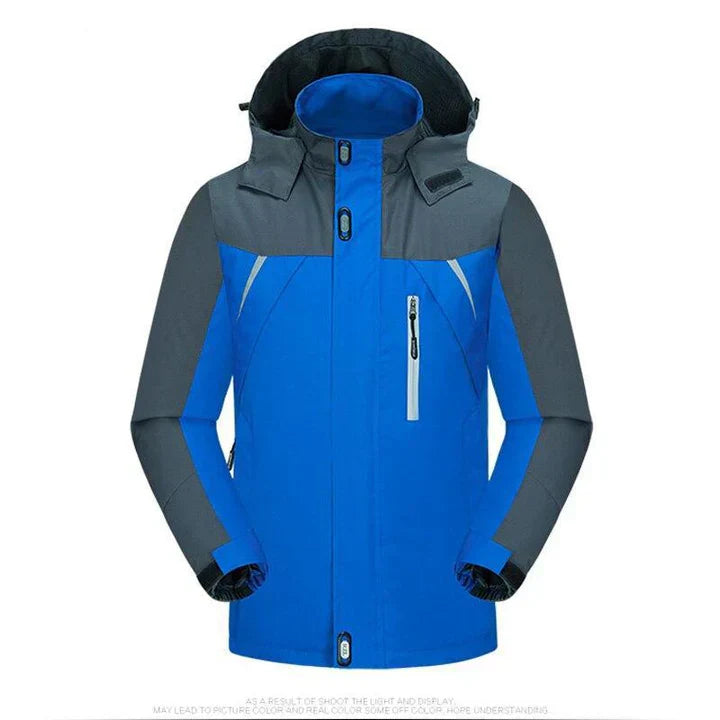 DualShield | Two-tone winter jacket for men