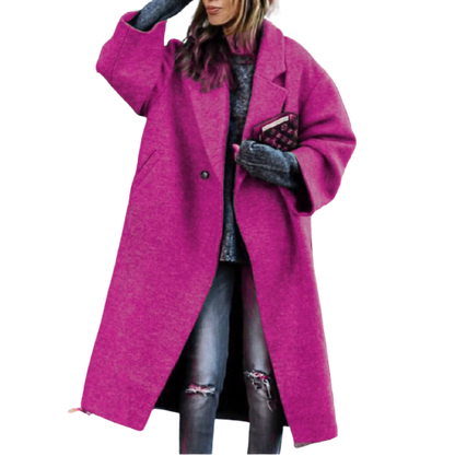 Elara - Oversized Winter Jacket with Elegant Buttons