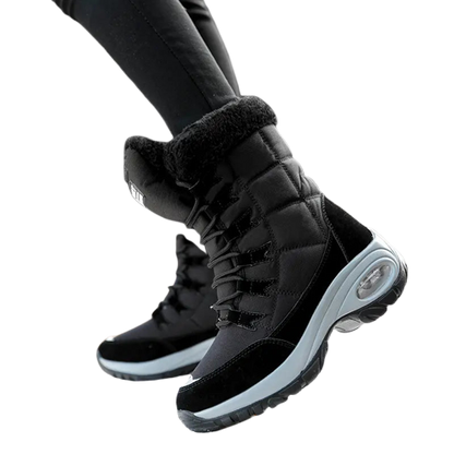 Brewara | Waterproof, Non-Slip Women's Fleece Boots - Warm and Cozy