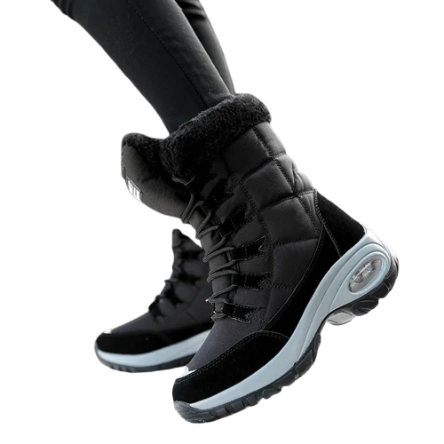 Brewara | Waterproof, Non-Slip Women's Fleece Boots - Warm and Cozy