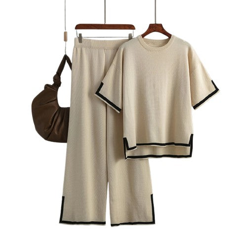 Clutch - Short Sleeve Pullover & Skirt - Summer Loungewear