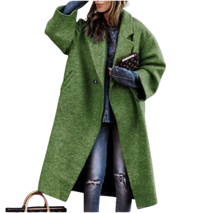 Elara - Oversized Winter Jacket with Elegant Buttons