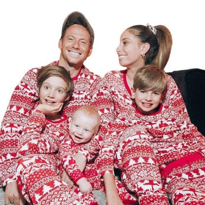 Celeste | Matching Christmas Pajama Sets for the Whole Family in Red and White