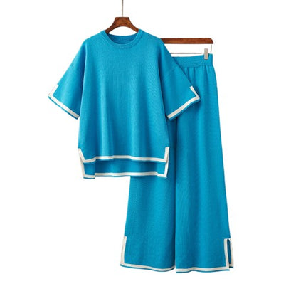 Clutch - Short Sleeve Pullover & Skirt - Summer Loungewear