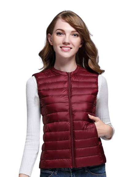 Aura | Ultralight Down Vest Jacket for Women