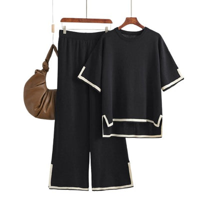 Clutch - Short Sleeve Pullover & Skirt - Summer Loungewear