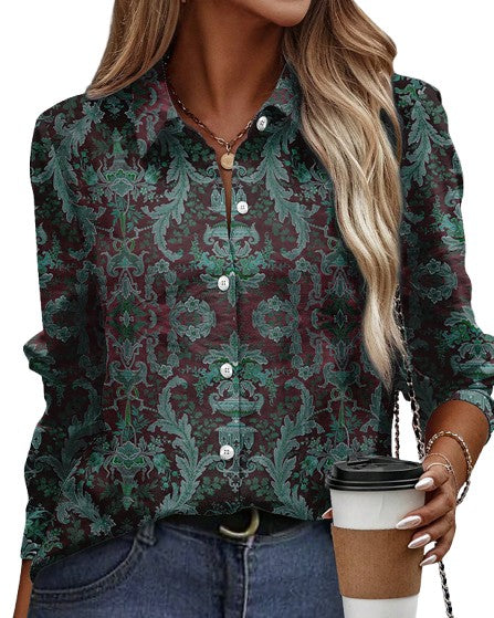 ChicVibe - Elegant Multicolored Blouse | Stylish Comfort for Every Occasion